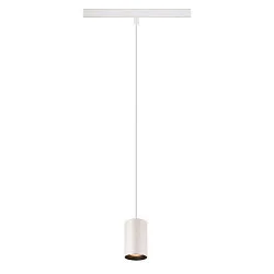 pendant luminaire NUMINOS® XS TRACK 48V DALI controllable IP20, black, white dimmable