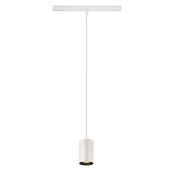 pendant luminaire NUMINOS® XS TRACK 48V DALI controllable IP20, black, white dimmable