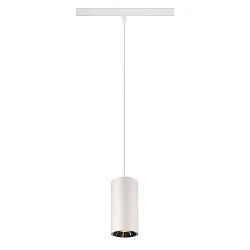 pendant luminaire NUMINOS® S TRACK 48V DALI controllable IP20, chrome, white dimmable