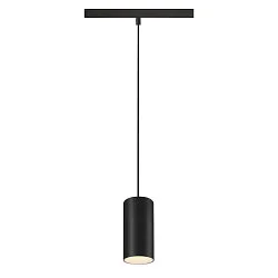 pendant luminaire NUMINOS® S TRACK 48V DALI controllable IP20, black, white dimmable