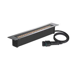 floor recessed luminaire DASAR® 600 rigid, DALI controllable, passable IP65 / IP67, stainless steel dimmable