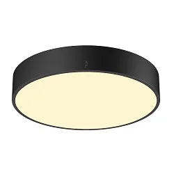 Luminaria de pared y techo MEDO® PRO 40 redondo, controlable por DALI IP50, negro regulable