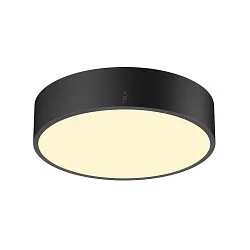 Luminaria de pared y techo MEDO® 30 redondo, CCT Switch, directo / indirecto IP50, negro regulable