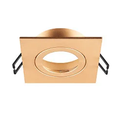 Aro empotrado en el techo NEW TRIA® 68 cuadrado, dorado rojizo