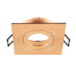 recessed ceiling ring NEW TRIA® 75 square, rose gold