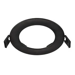 Recubrimiento DOWNLIGHT V 100 plano, negro
