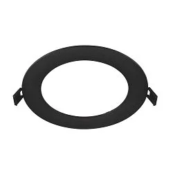 Recubrimiento DOWNLIGHT V 150 plano, negro