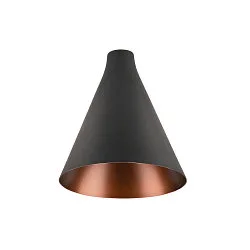 lamp shade LALU® CONE 15 MIX&MATCH, bronze, black