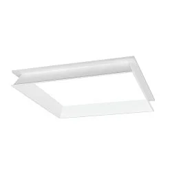 Marco empotrable PANEL 625 P / 625 V empotrado, blanco, barnizado