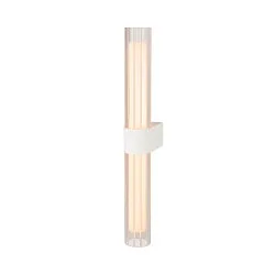 Luminaria de pared LYGANT DOUBLE IP44, blanco