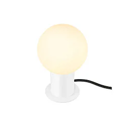 Luminaria de mesa VARYT E14 IP20, blanco