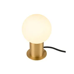 Luminaria de mesa VARYT E14 IP20, latón