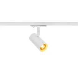 Foco monofásico NOBLO® SPOT redondo, giro cardánico IP20, blanco regulable