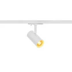Foco monofásico NOBLO® SPOT redondo, giro cardánico IP20, blanco regulable