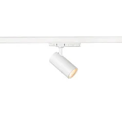 Foco trifásico TRACKSPOT V / 10-20W CCT Switch, conmutable, multipower, enfocable IP20, blanco 