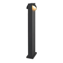 floor lamp LID I 75 DOUBLE rotatable, CCT Switch IP65, anthracite, mat dimmable