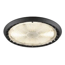 Proyector de naves potente HIGHBAY V 330 ON-OFF resistente a los impactos, conmutable, multipower IP65, negro mate 
