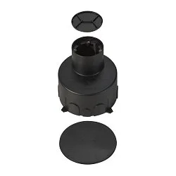 recessed housing DASAR® S, black