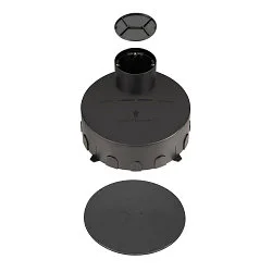 recessed housing DASAR® M, black