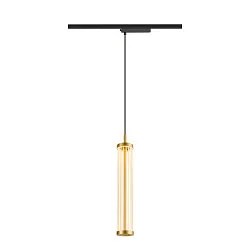 Luminaria colgante de 1 fase QUIMERA PHASE cilíndrico IP20