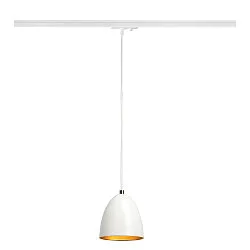 Luminaria colgante de 1 fase PARA CONE 14 GU10 IP20, blanco, barnizado regulable
