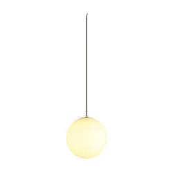 pendant luminaire SUN 30 with open cable, ball shaped E27 IP20