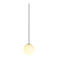 Luminaria colgante SUN 20 con cable abierto, en forma de bala E27 IP20, regulable