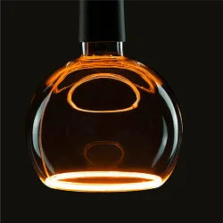 Lámpara LED FLOATING GLOBE 150 - SMOKEY BLACK- PHASE G150 mate E27 6W 260lm 1900K 330° regulable