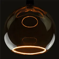 Lámpara LED FLOATING GLOBE 300 - SMOKEY BLACK- PHASE mate E27 8W 350lm 1900K 330° regulable