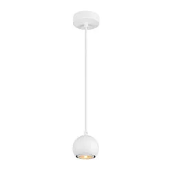 Luminaria colgante LIGHT EYE® 90 GU10 IP20, blanco regulable