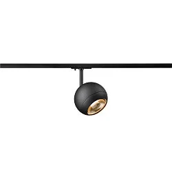 Foco monofásico LIGHT EYE® 150 giratorio, giratorio GU10 IP20, negro regulable