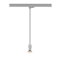 Luminaria colgante trifásica PURI 2.0 BASIC GU10 IP20, gris regulable