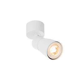 Luminaria de pared y techo PURI 2.0 - DOME GU10 IP20, blanco regulable