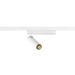Foco monofásico GRIP! S PHASE DTW giratorio, para estación de trabajo VDU, Dim-To-Warm IP20, blanco regulable