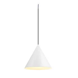 Luminaria colgante MAGICO 38 E27 IP20, blanco mate regulable