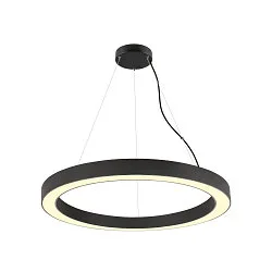 pendant luminaire MEDO® RING 90 DALI for VDU workstation, DALI controllable, CCT Switch IP20, black dimmable