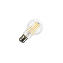 Lámpara LED en forma de pera A60 CLEAR conmutable A60 claro E27 8W 810lm 3000K 280° CRI >80 