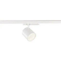 Luminaria trifásica TRACKSPOT C 17 36° ajustable, conmutable IP20, blanco, barnizado 