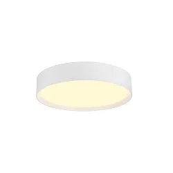ceiling luminaire DECONA 30 CL round, with sensor, suitable for VDU workstation IP44, white, lacquered 