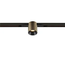 track spot FIXT-IT! round, built-in version, suitable for VDU workstation IP20, bronze, black, lacquered dimmable