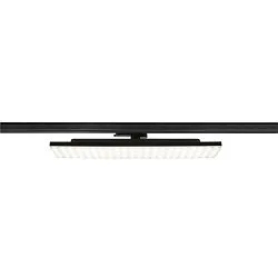3-phase spot SIGHT PANEL MULTI square, rotatable, switchable IP20, black 