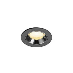 ceiling recessed luminaire NUMINOS® XS suitable for VDU workstation IP20, black dimmable