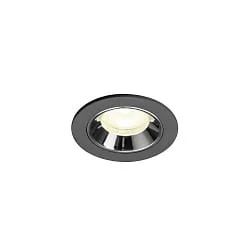 ceiling recessed luminaire NUMINOS® XS suitable for VDU workstation IP20, black dimmable
