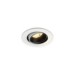 ceiling recessed luminaire NUMINOS® MOVE S swivelling, suitable for VDU workstation IP20, black, white dimmable