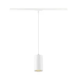 1-phase pendant luminaire ASTO TUBE with lamp socket GU10 IP20, white
