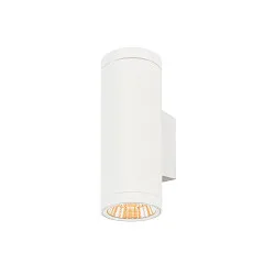outdoor wall luminaire HELIA PRO L UP/DOWN up / down, cylindrical, DALI controllable, impact resistant IP65, white
