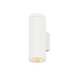 outdoor wall luminaire HELIA PRO L UP/DOWN up / down, cylindrical, DALI controllable, impact resistant IP65, white