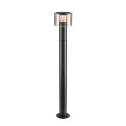 outdoor floor lamp TAHA II 90 CCT Switch IP65, black, lacquered dimmable