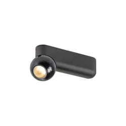Luminaria de pared y techo DYSKO CW SINGLE PHASE 2700K de 1 llama, ajustable IP20, negro regulable