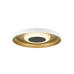 Luminaria de pared y techo MOTUNA CW PHASE 2700K IP20, dorado, blanco regulable